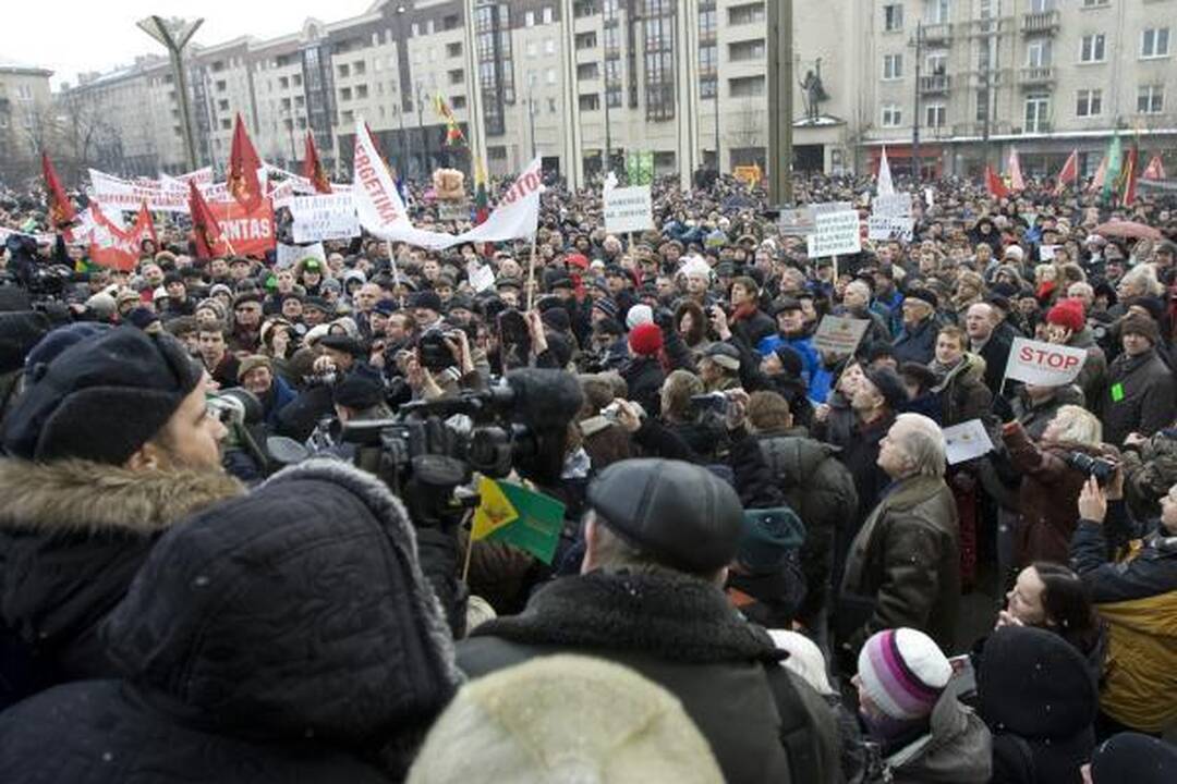 Kultūros sostinę nusiaubė riaušės (video)
