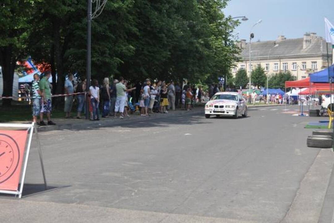 Zarasų „300 ežerų ralio“ nugalėtojas - Vytautas Švedas