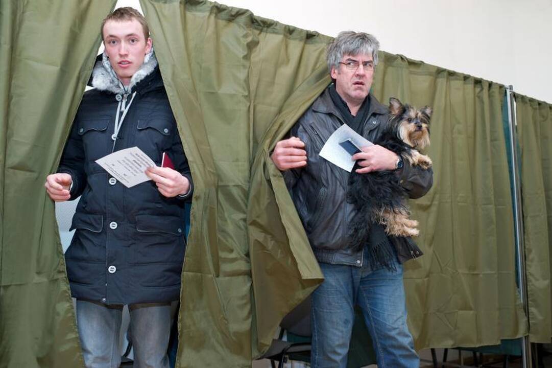 Latvijoje iki 16 val. referendume dalyvavo 50,79 proc. rinkėjų