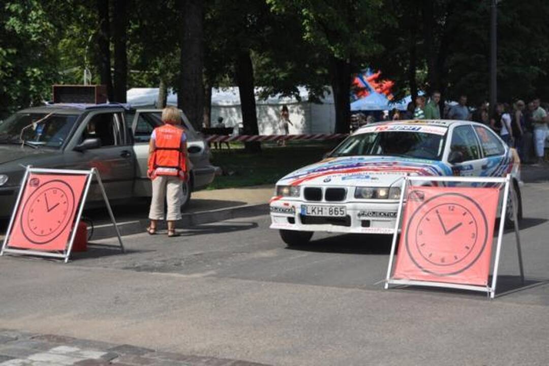 Zarasų „300 ežerų ralio“ nugalėtojas - Vytautas Švedas