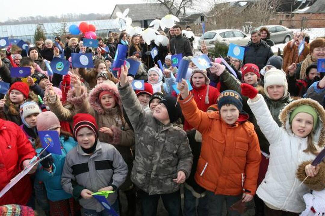 Žemės dienai – linksmas šurmulys Botanikos sode