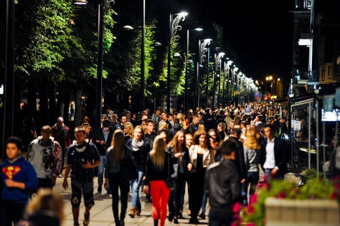 Miestas pulsavo „Kauno naktų“     ritmu 
