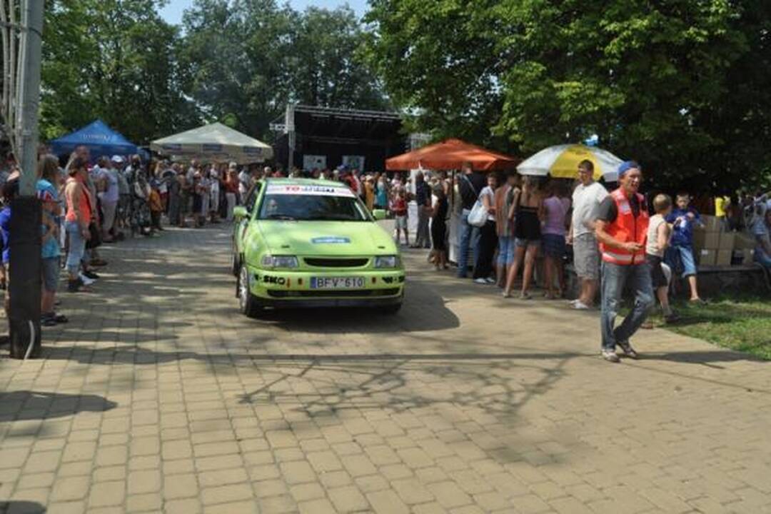 Zarasų „300 ežerų ralio“ nugalėtojas - Vytautas Švedas