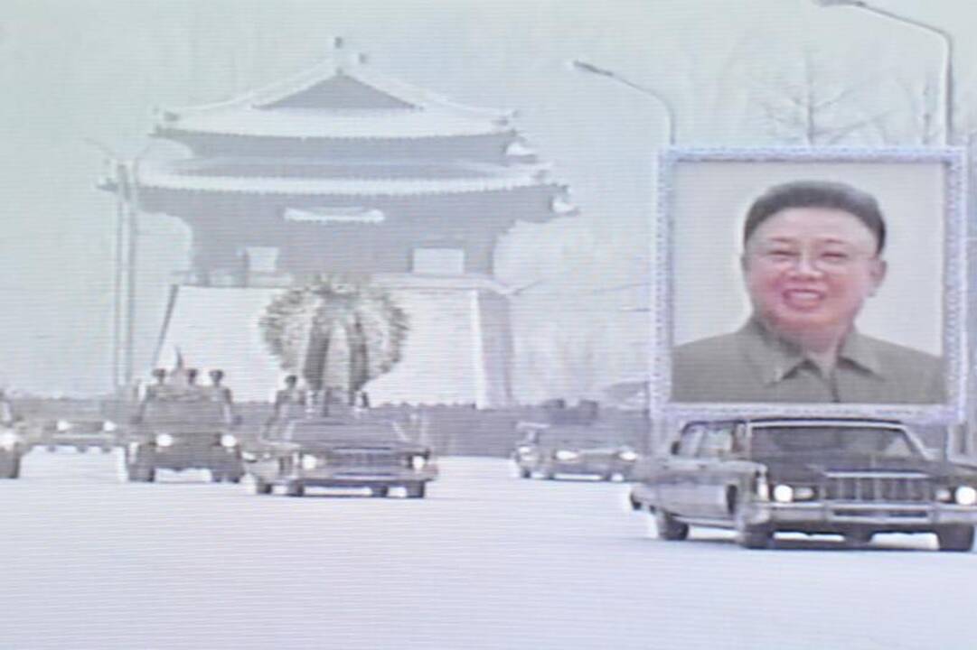 Šiaurės Korėjoje baigėsi Kim Jong Ilo laidotuvių ceremonija