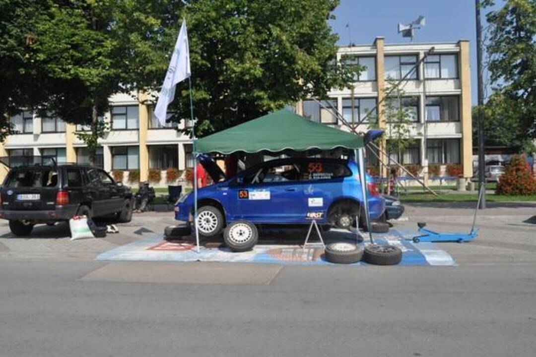 Zarasų „300 ežerų ralio“ nugalėtojas - Vytautas Švedas