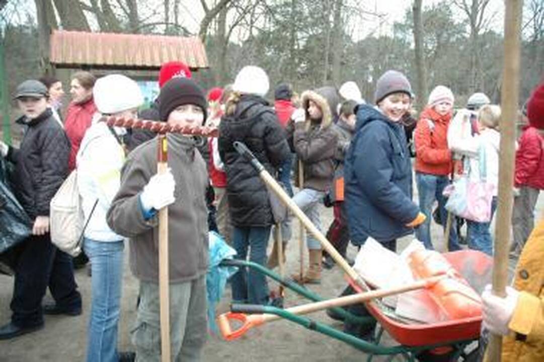 Uostamiestyje balandis skelbiamas švaros mėnesiu