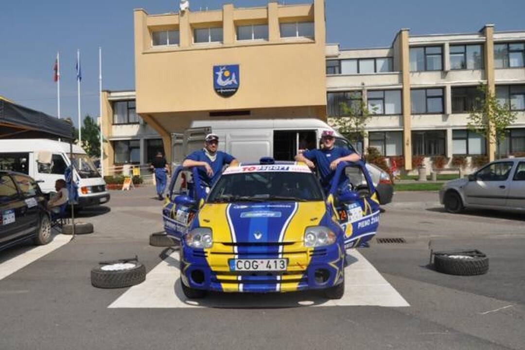 Zarasų „300 ežerų ralio“ nugalėtojas - Vytautas Švedas