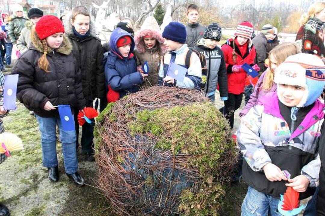 Žemės dienai – linksmas šurmulys Botanikos sode