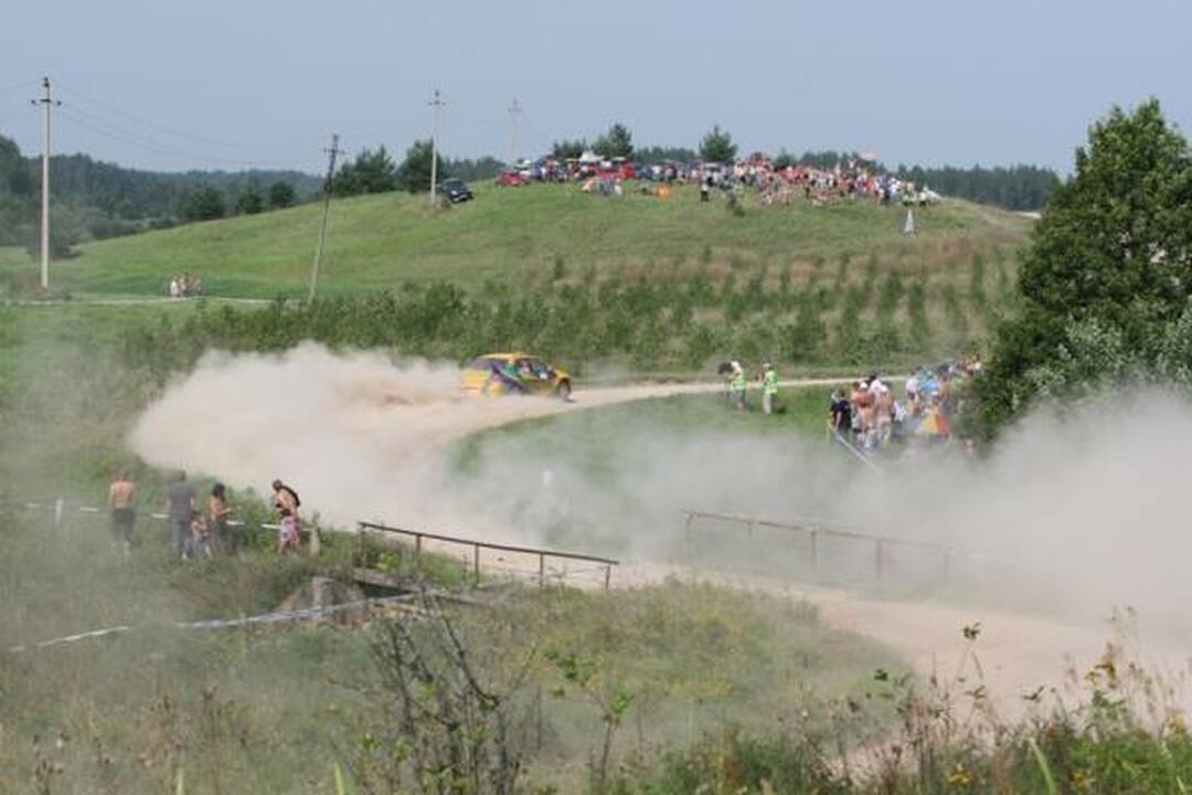 Zarasų „300 ežerų ralio“ nugalėtojas - Vytautas Švedas