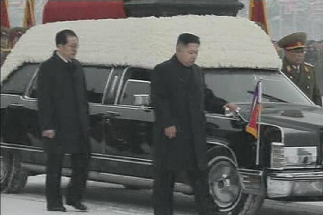 Šiaurės Korėjoje baigėsi Kim Jong Ilo laidotuvių ceremonija