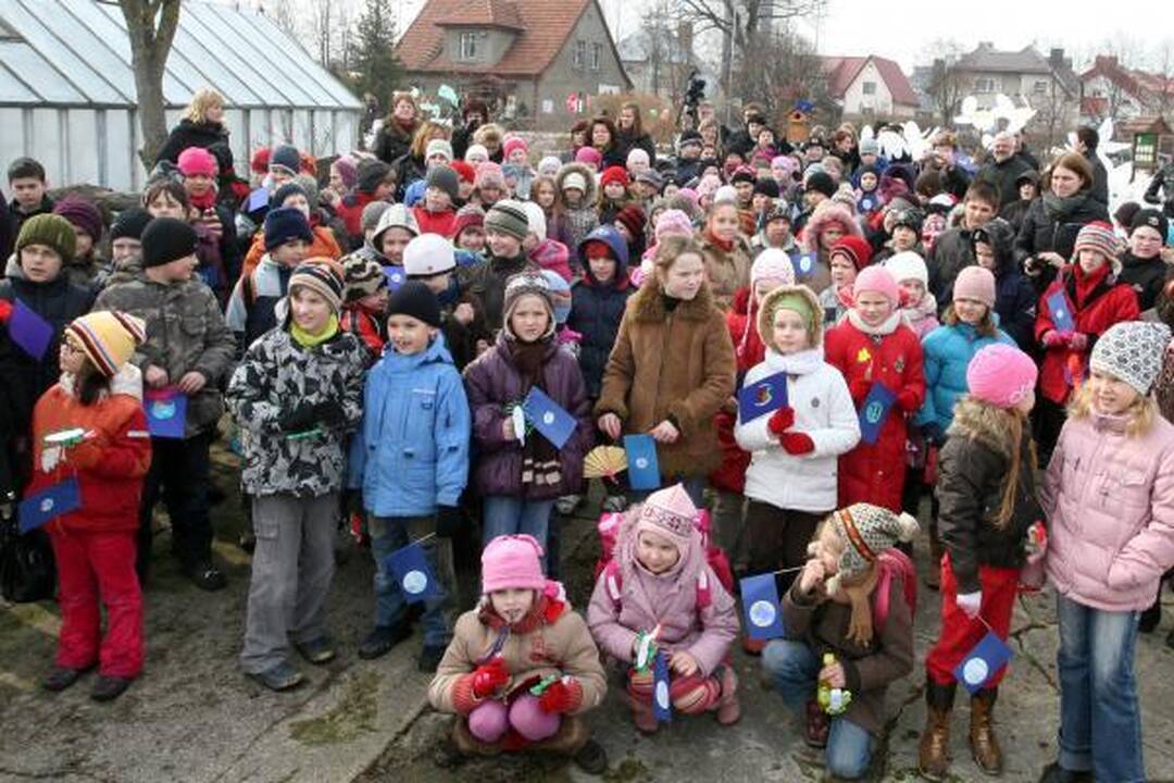 Žemės dienai – linksmas šurmulys Botanikos sode