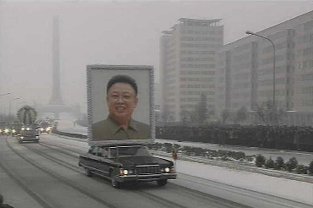 Šiaurės Korėjoje baigėsi Kim Jong Ilo laidotuvių ceremonija