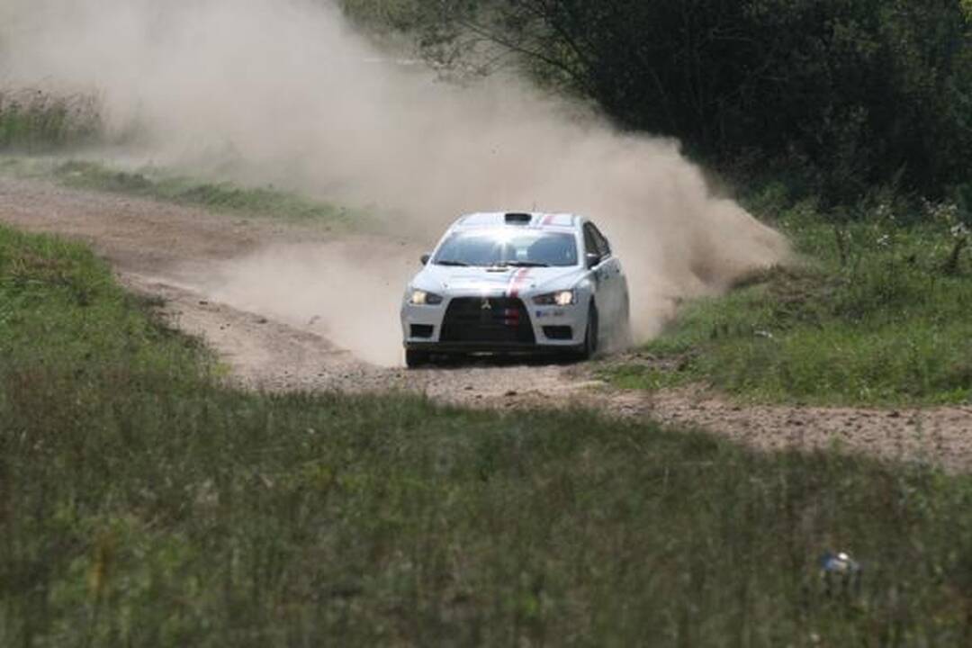 Zarasų „300 ežerų ralio“ nugalėtojas - Vytautas Švedas
