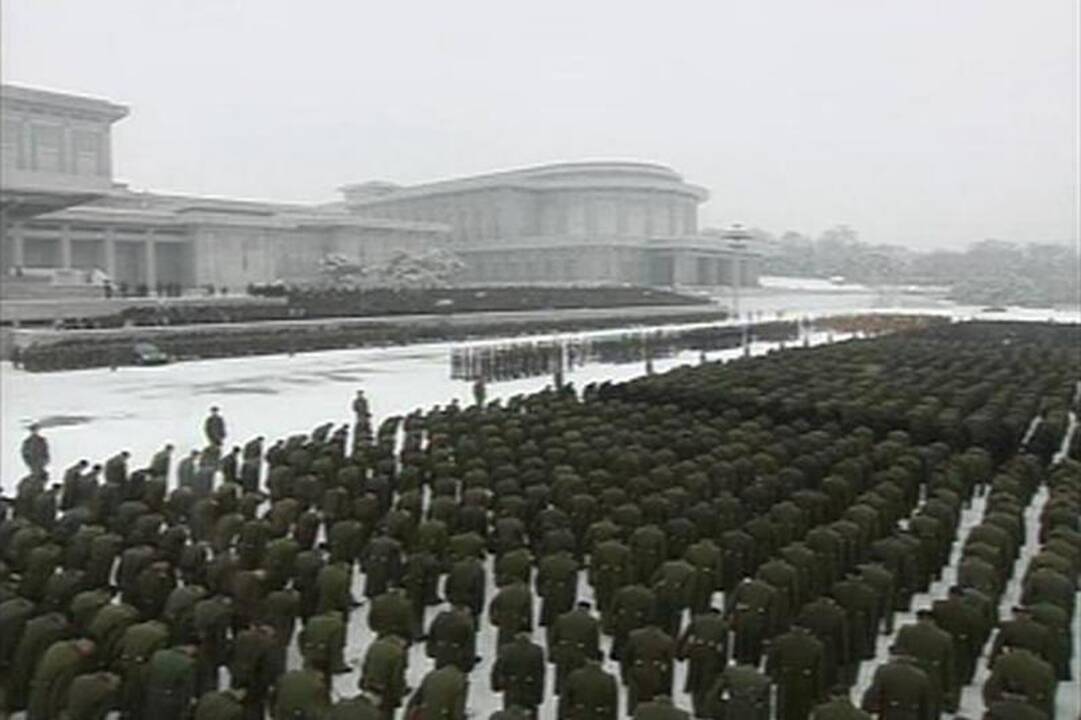 Šiaurės Korėjoje baigėsi Kim Jong Ilo laidotuvių ceremonija