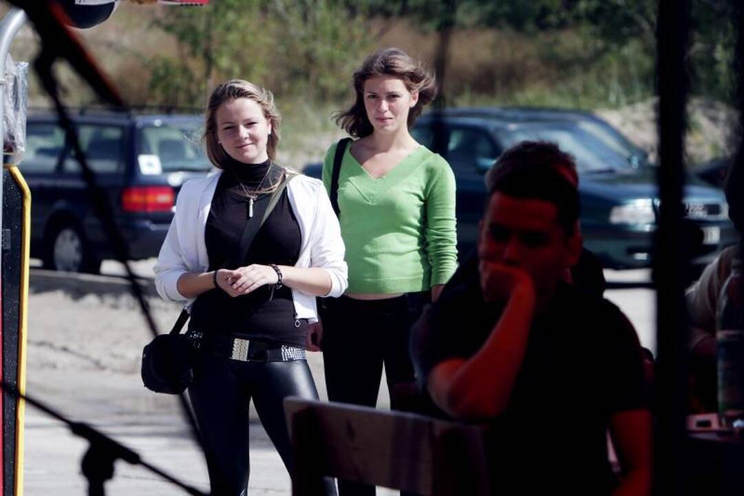 Švęsti Tarptautinės jaunimo dienos - prie jūros