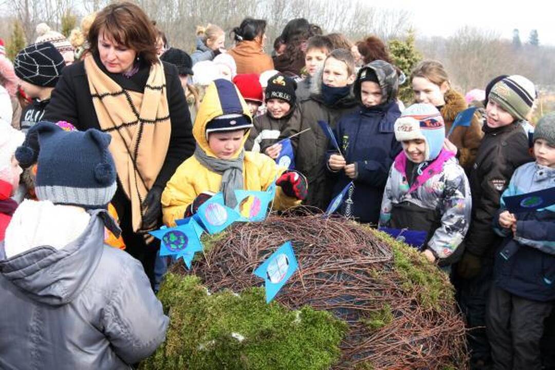 Žemės dienai – linksmas šurmulys Botanikos sode