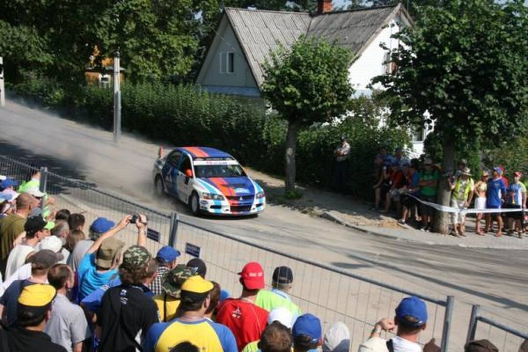 Zarasų „300 ežerų ralio“ nugalėtojas - Vytautas Švedas