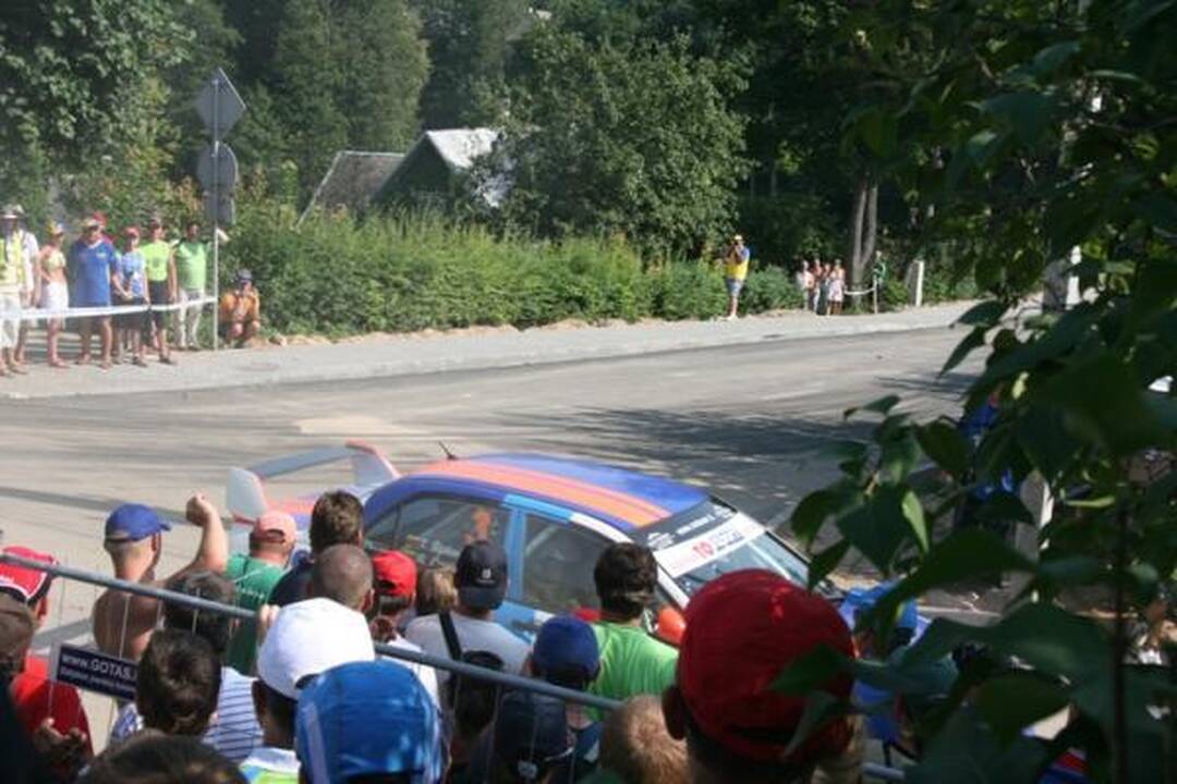 Zarasų „300 ežerų ralio“ nugalėtojas - Vytautas Švedas