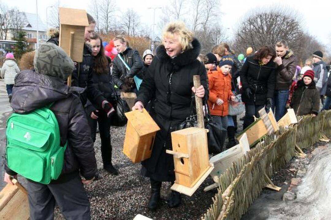 Žemės dienai – linksmas šurmulys Botanikos sode