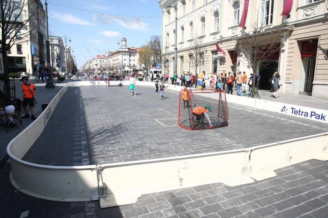 Vilniečiai kviečiami sportuoti sostinės centre