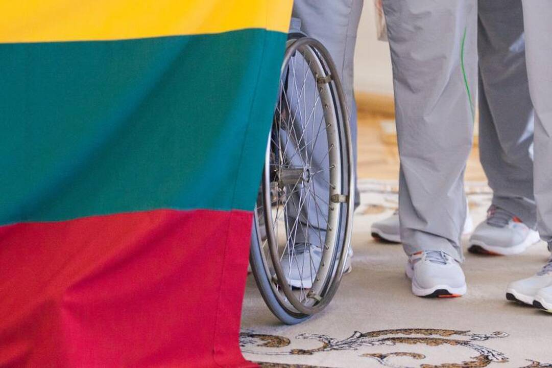 Prezidentė išlydėjo Lietuvos sportininkus į parolimpines žaidynes
