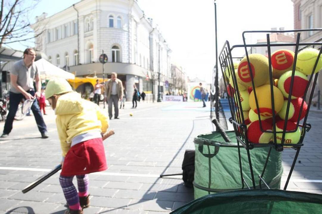 Vilniečiai kviečiami sportuoti sostinės centre
