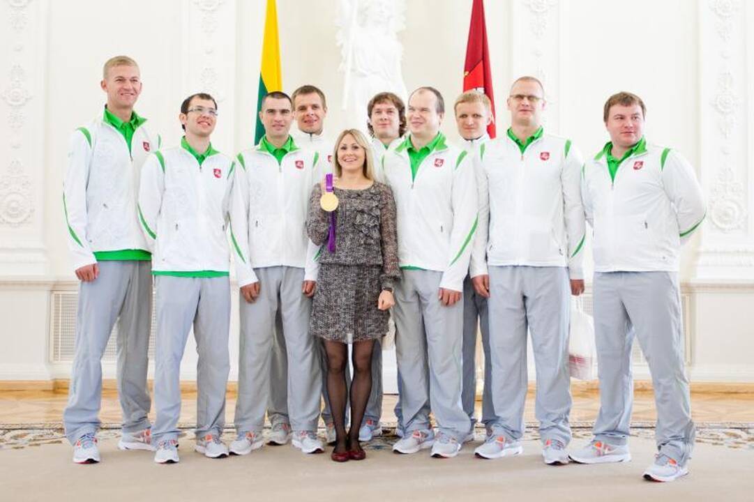 Prezidentė išlydėjo Lietuvos sportininkus į parolimpines žaidynes