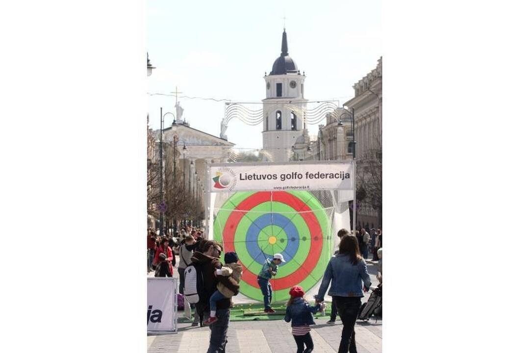 Vilniečiai kviečiami sportuoti sostinės centre
