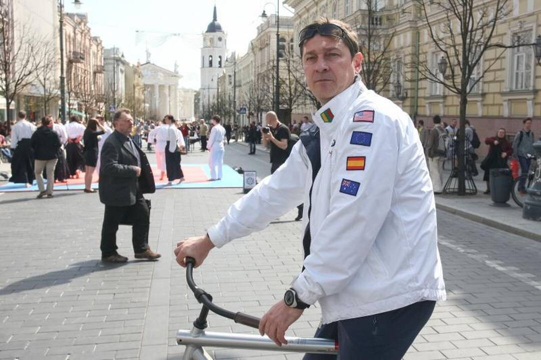Vilniečiai kviečiami sportuoti sostinės centre
