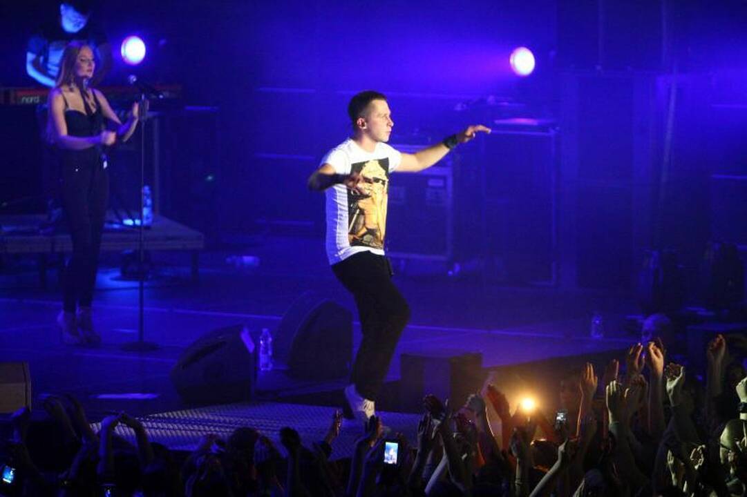 Kauno „Žalgirio“ arenoje šėlo Rusijos reperio Timati gerbėjai