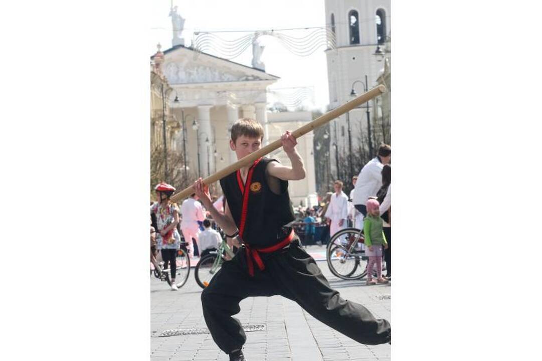 Vilniečiai kviečiami sportuoti sostinės centre