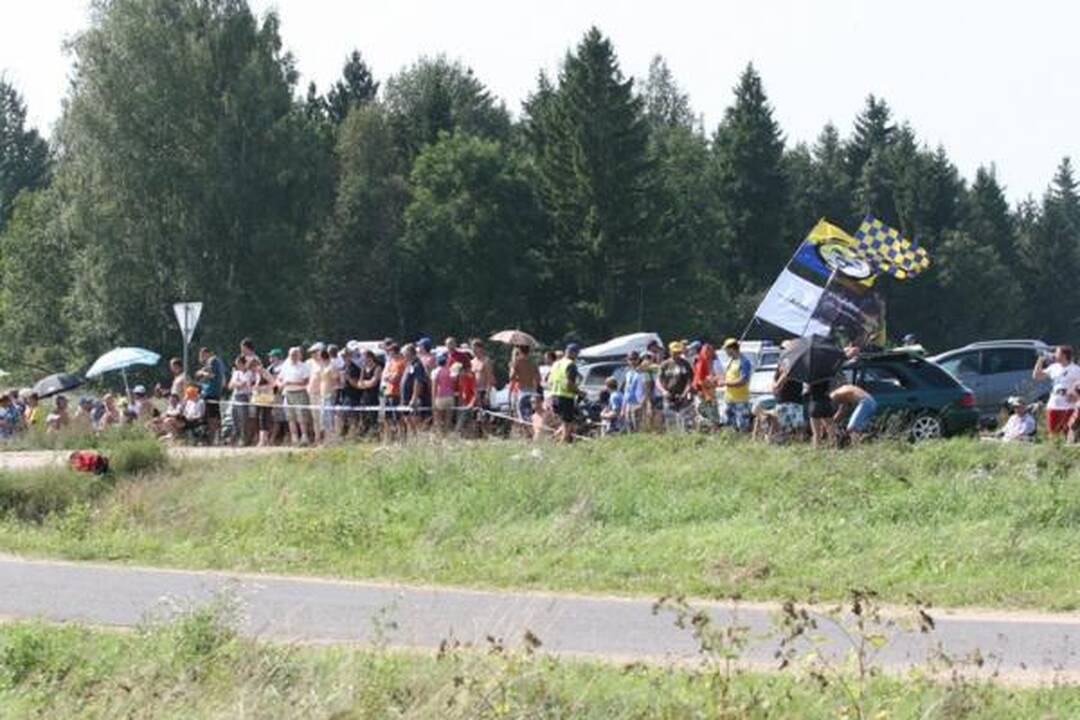 Zarasų „300 ežerų ralio“ nugalėtojas - Vytautas Švedas