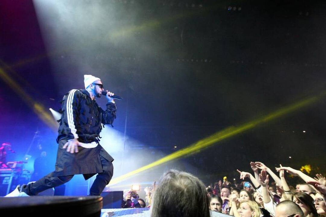 Kauno „Žalgirio“ arenoje šėlo Rusijos reperio Timati gerbėjai