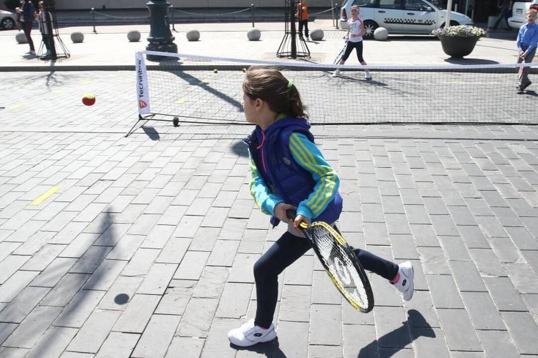Vilniečiai kviečiami sportuoti sostinės centre