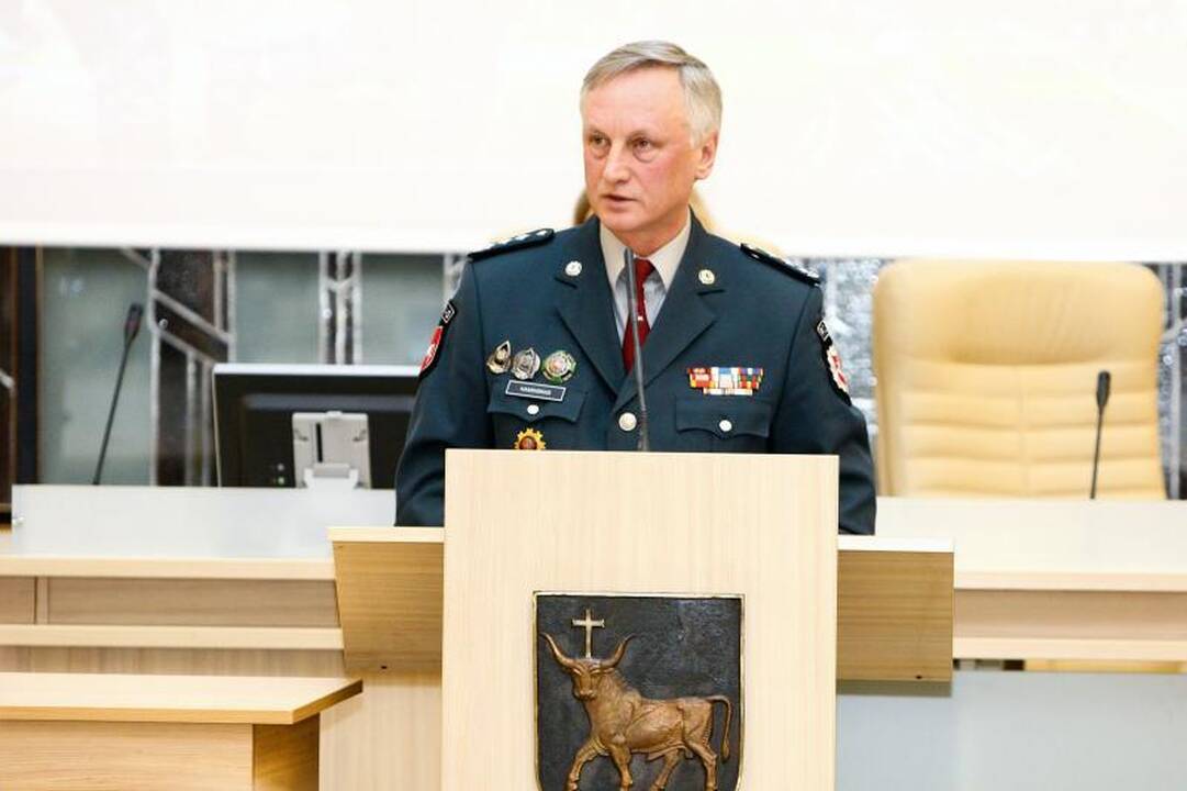 Kauno policijos vadas A. Kaminskas: Garliavos egzaminą išlaikėme