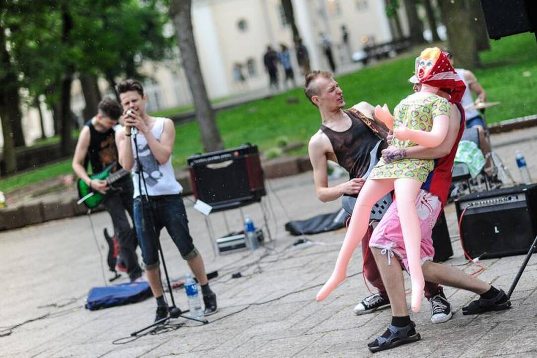 Visą dieną Kaunas pulsuoja muzikos ritmu