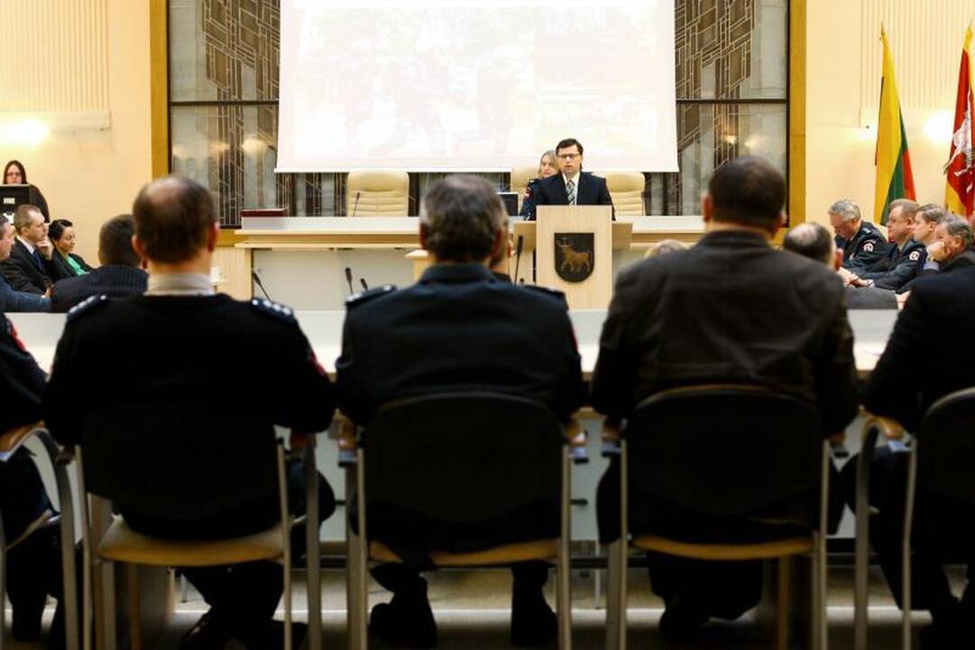 Kauno policijos vadas A. Kaminskas: Garliavos egzaminą išlaikėme