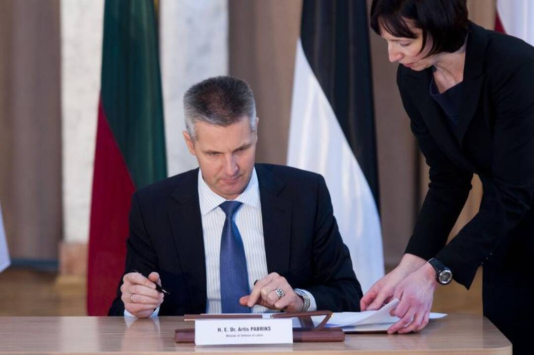 Baltijos šalių ministrai Kaune tarėsi dėl karinio bendradarbiavimo