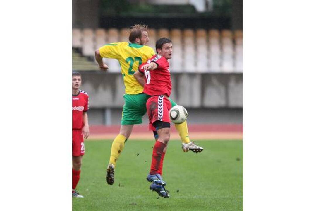 Kauniečių derbį laimėjo FBK „Kaunas“ futbolininkai 