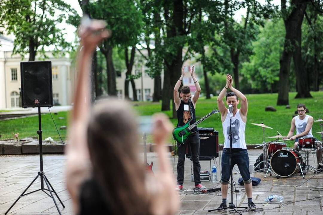 Visą dieną Kaunas pulsuoja muzikos ritmu