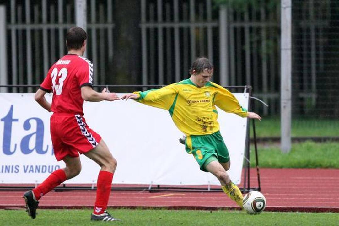 Kauniečių derbį laimėjo FBK „Kaunas“ futbolininkai 