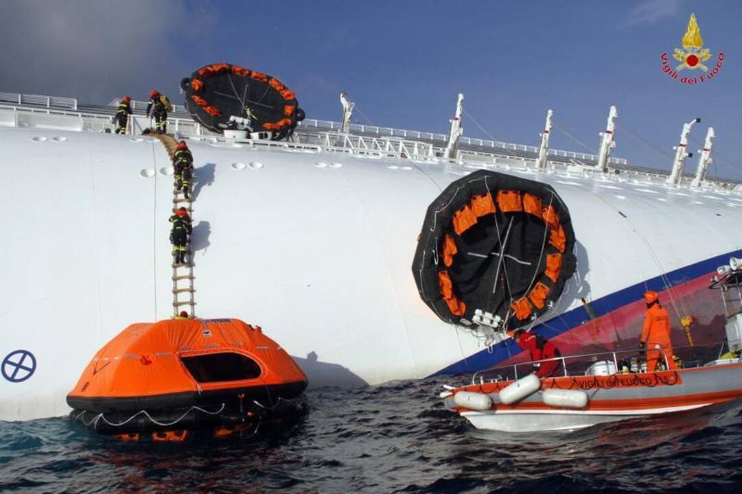 Su kruizinio laivo kapitonu siejama moteris teisina jo veiksmus