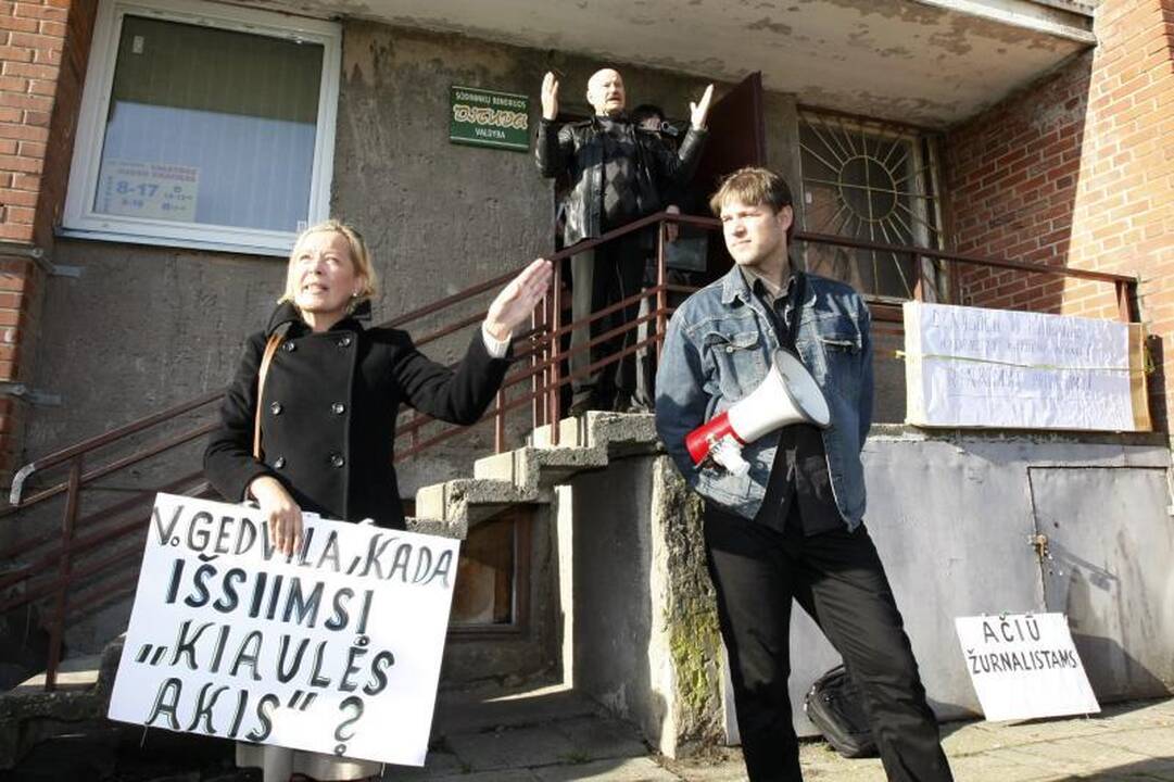 Mitingavę dituviškiai: bendrijos pirmininkas - apsišaukėlis!