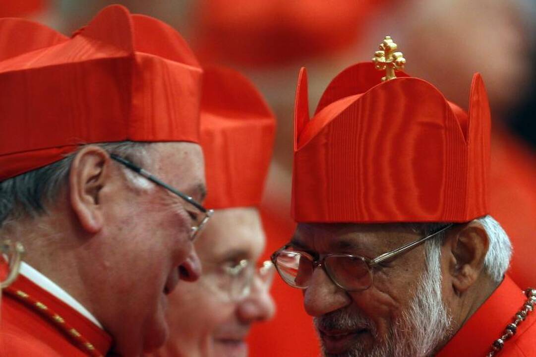Popiežius paskyrė 22 naujus Kardinolų kolegijos narius