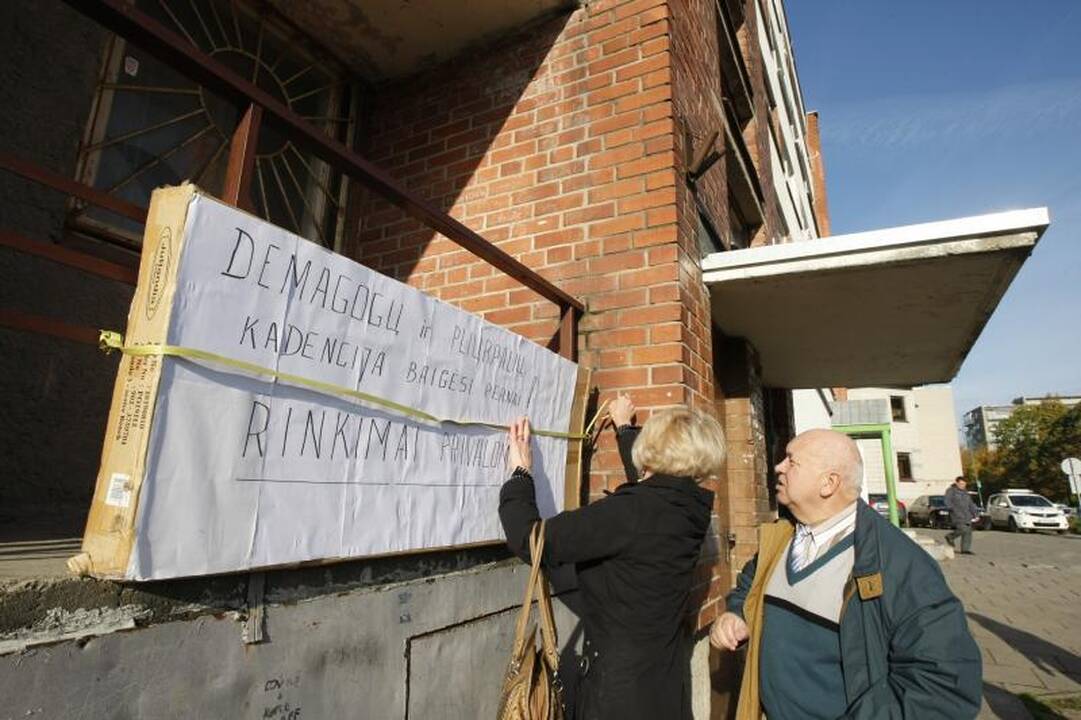 Mitingavę dituviškiai: bendrijos pirmininkas - apsišaukėlis!