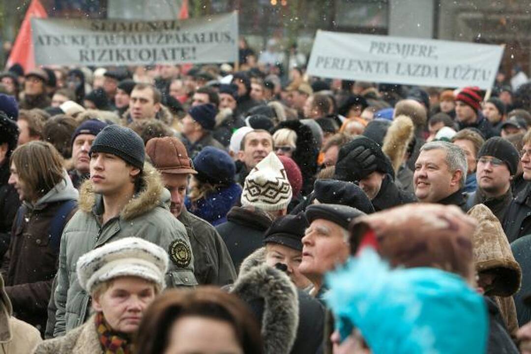 Kultūros sostinę nusiaubė riaušės (video)