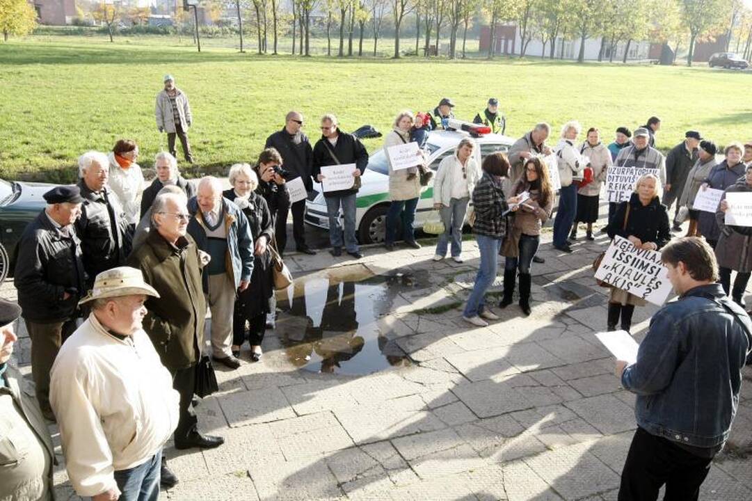 Mitingavę dituviškiai: bendrijos pirmininkas - apsišaukėlis!