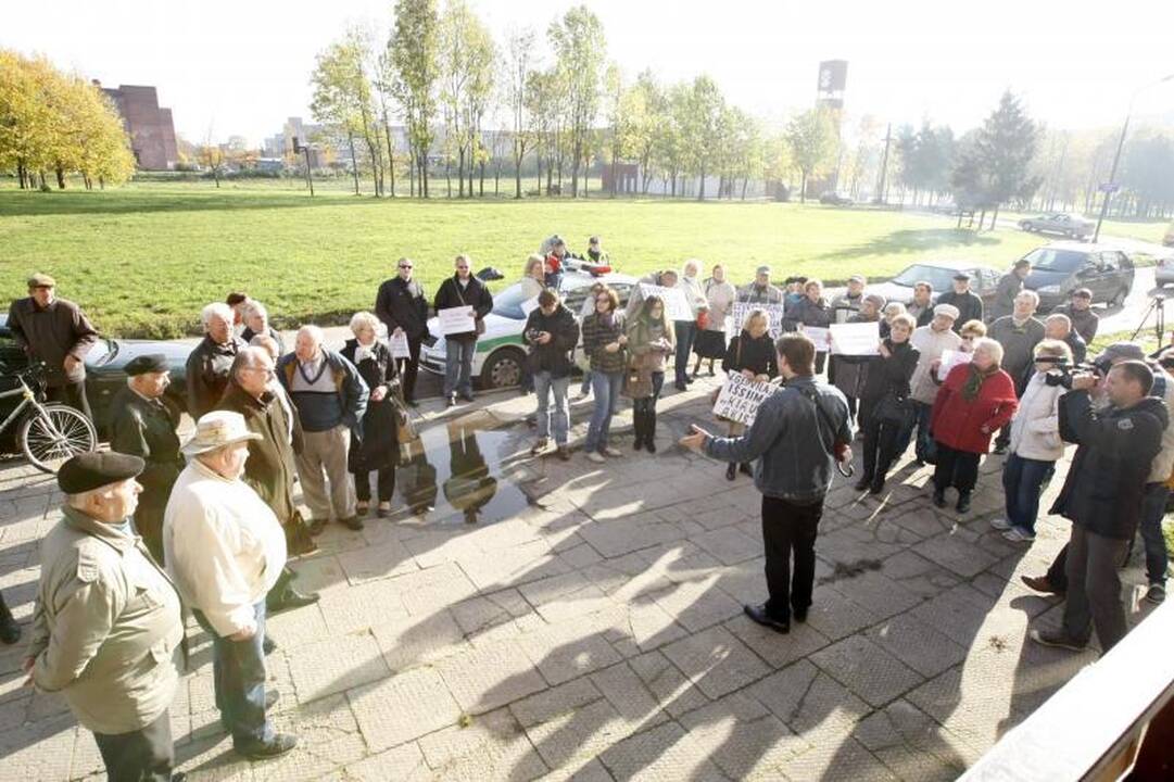 Mitingavę dituviškiai: bendrijos pirmininkas - apsišaukėlis!