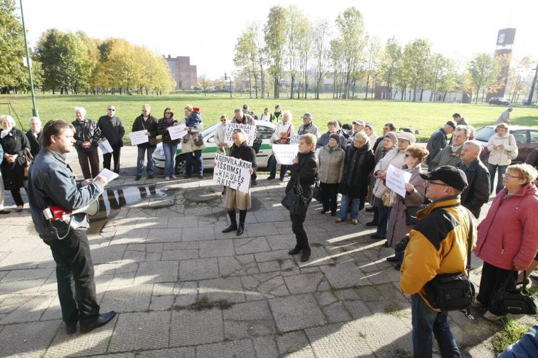 Mitingavę dituviškiai: bendrijos pirmininkas - apsišaukėlis!