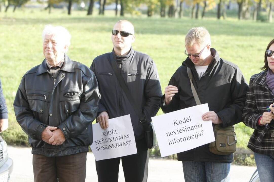 Mitingavę dituviškiai: bendrijos pirmininkas - apsišaukėlis!